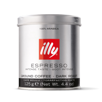 Кофе молотый ILLY Espresso темной обжарки, 125 гр.