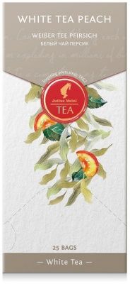 Чай белый Julius Meinl White Tea Peach, 25 пак.