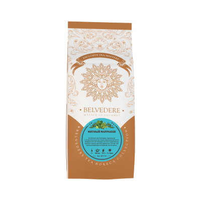 Чай зеленый Belvedere Мятный Мараккеш, 100г.